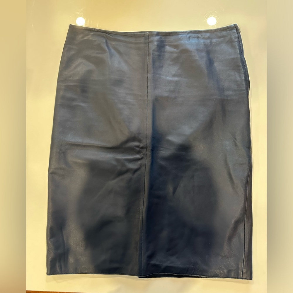 Zara leather skirt